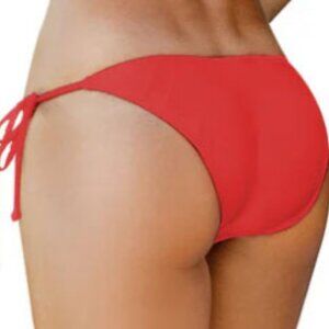 Jelly Swimwear by Chica Rica Tie Side Bikini Bottom in size S, M or L, Aqua